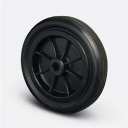 MKR 200*40 BRÇ.KAUÇUK SİYAH TEKERLEK EMES - EMES